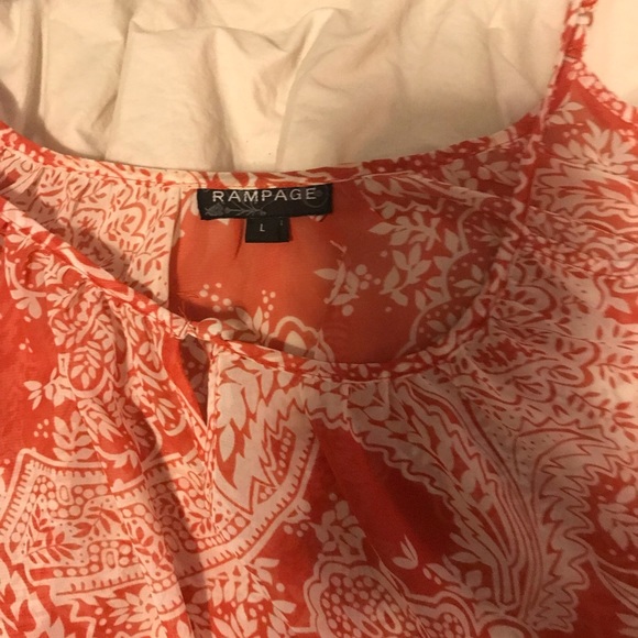 Rampage off the shoulder boho sheer top - Picture 4 of 4